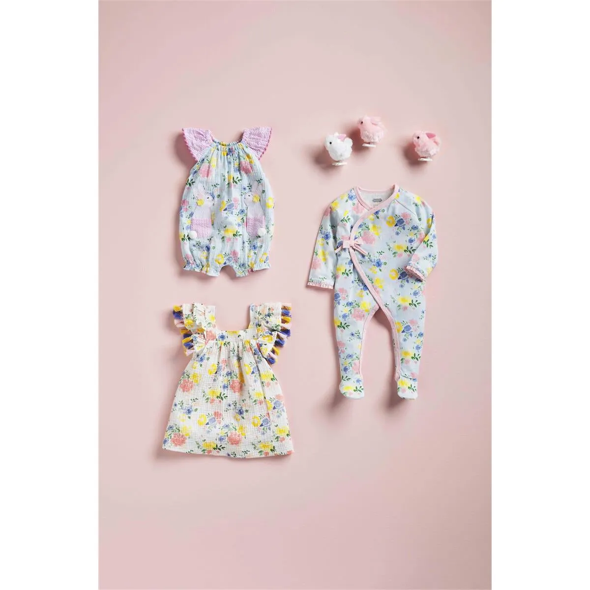 Mud Pie Floral Bunny Bubble