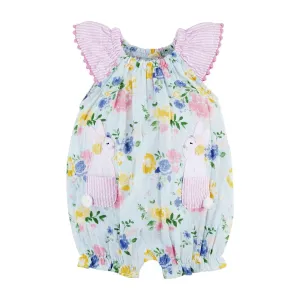 Mud Pie Floral Bunny Bubble
