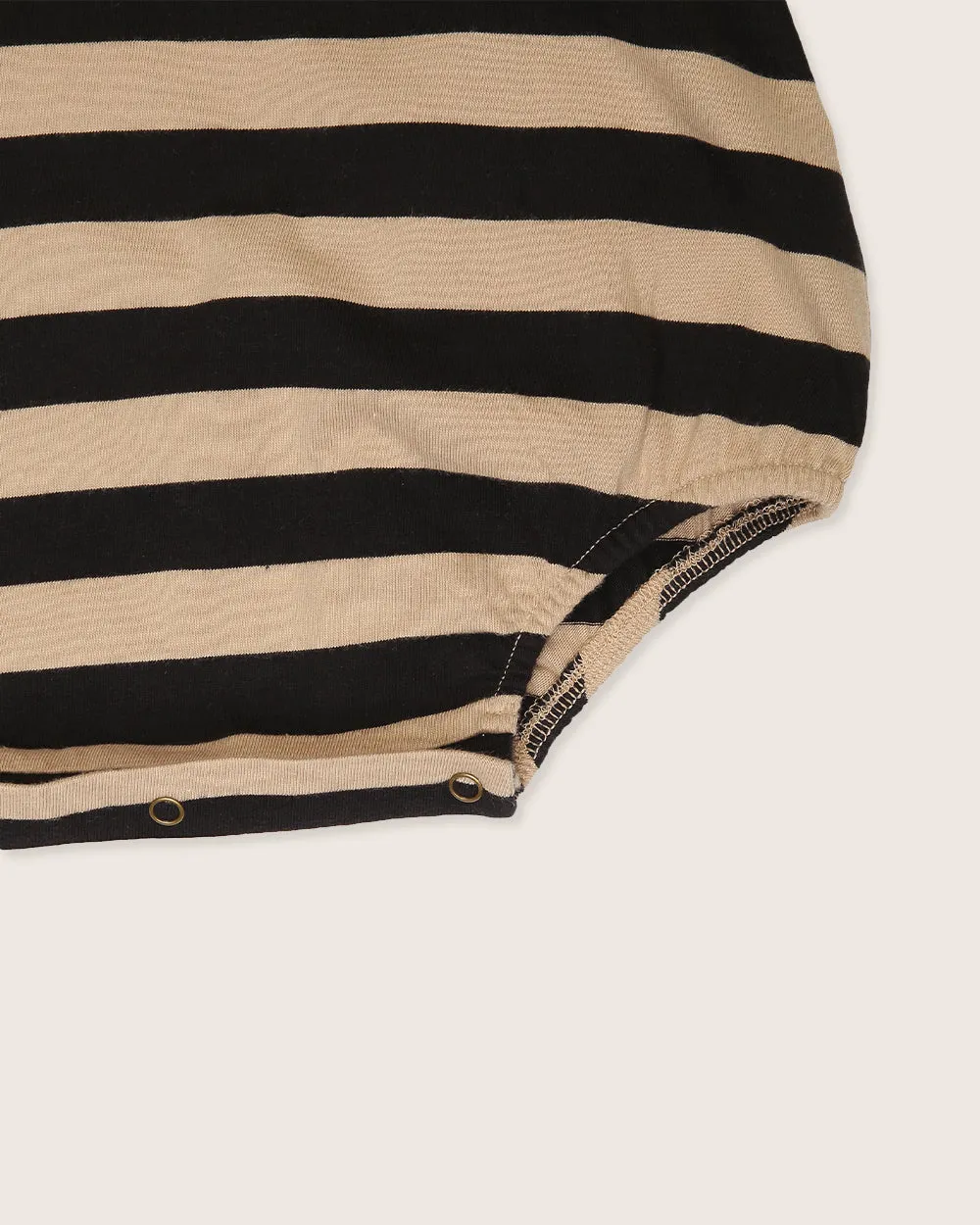 Multicolour Wide Stripe Print Romper