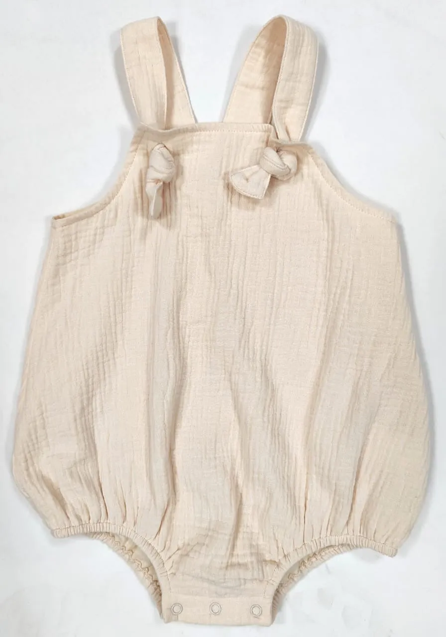 Muslin cotton boys romper