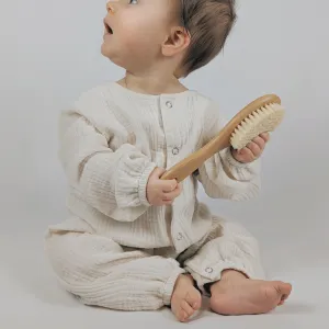Muslin Romper - Oatmeal