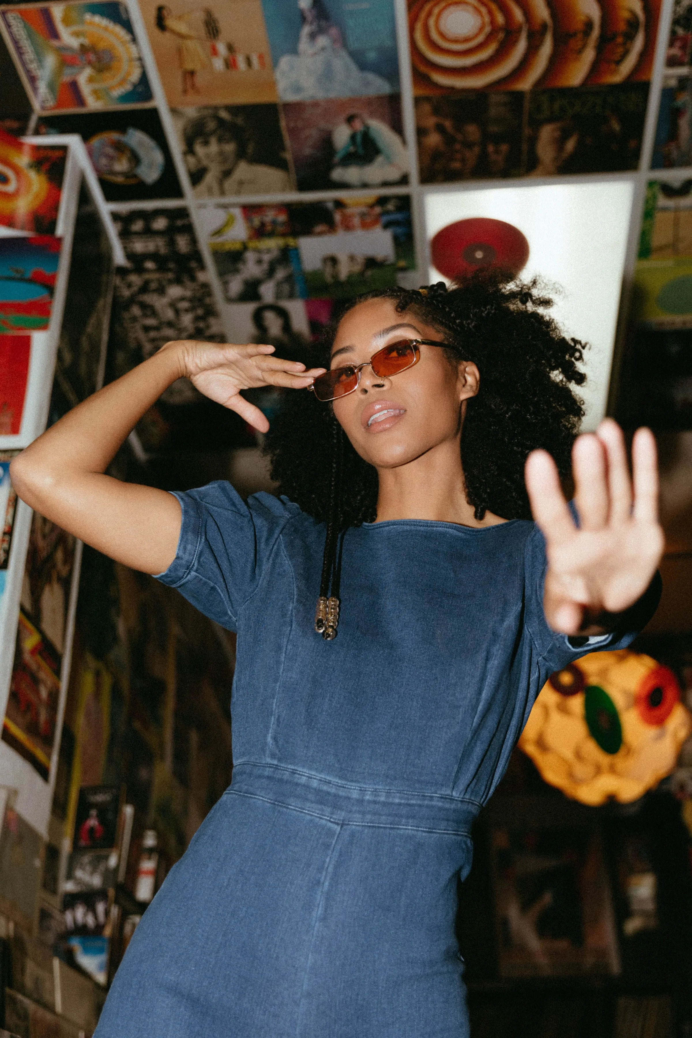 My Love is Like Whoa Denim Jumpsuit
