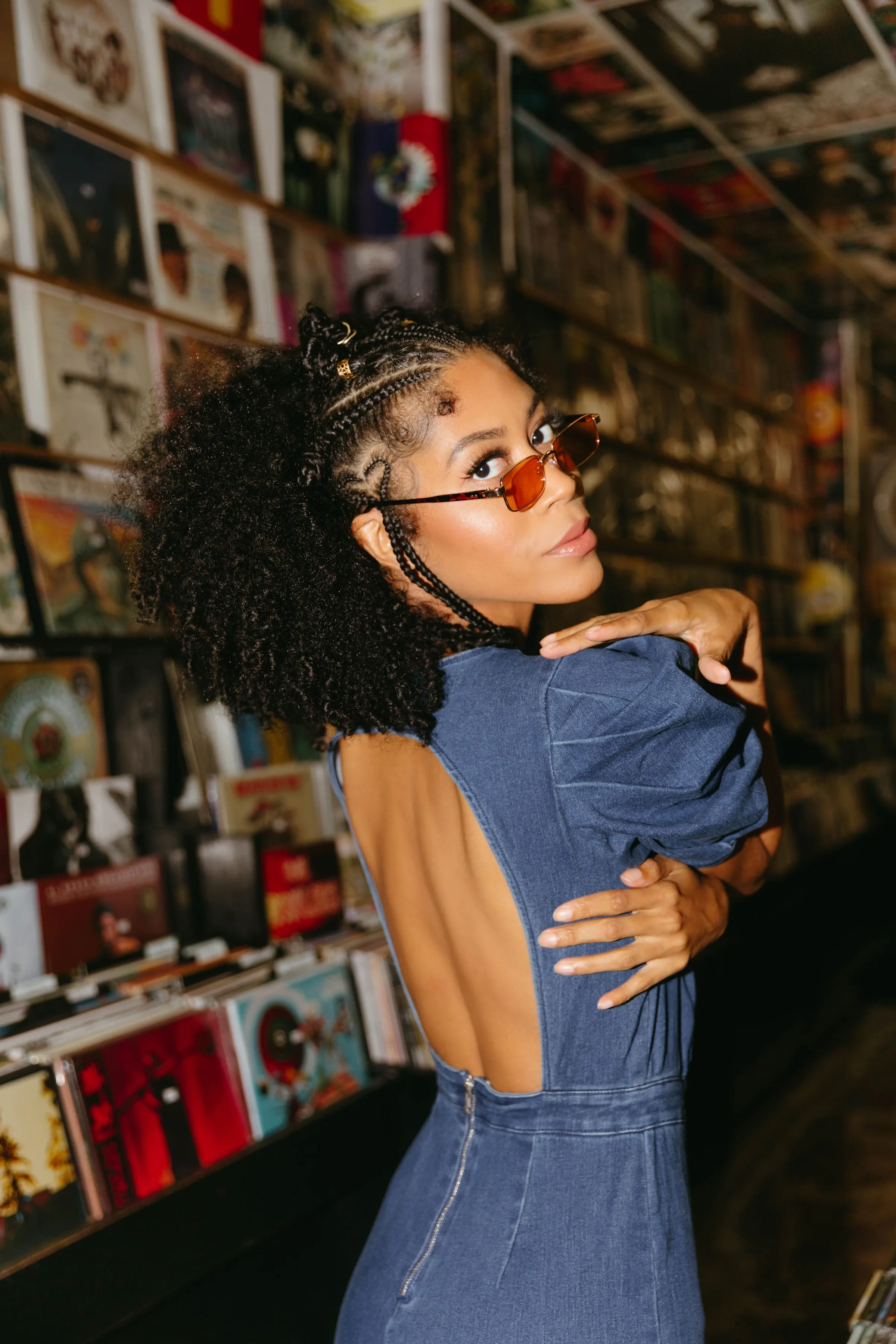 My Love is Like Whoa Denim Jumpsuit
