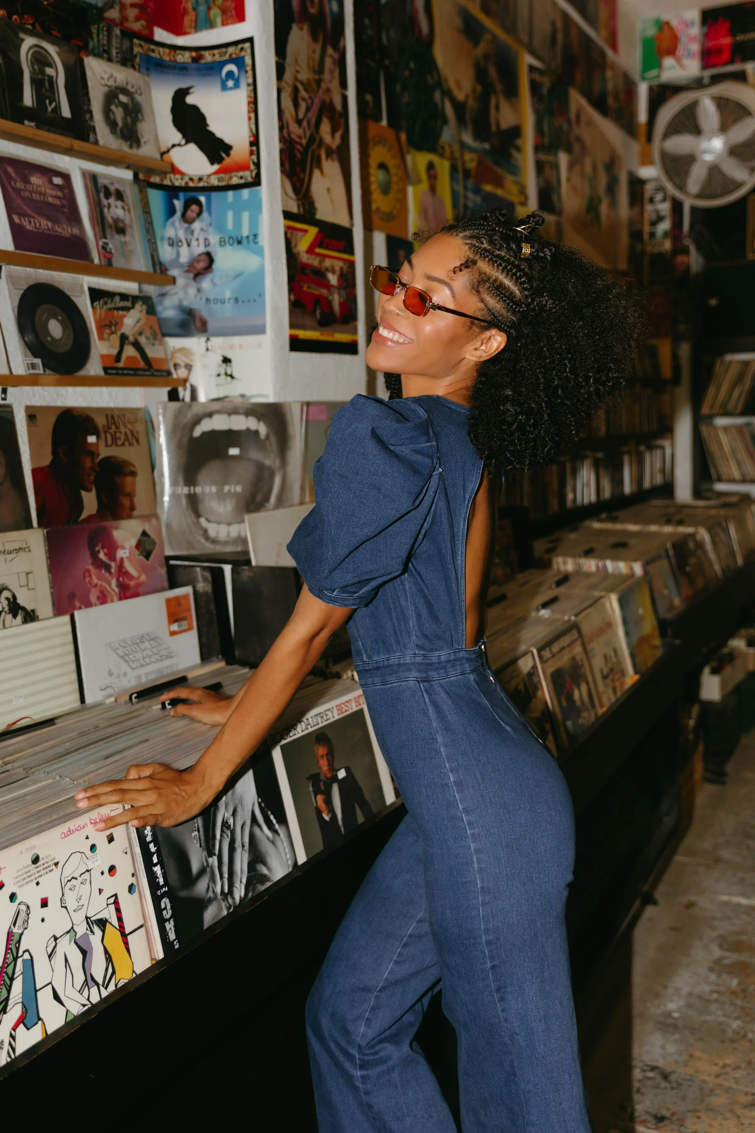 My Love is Like Whoa Denim Jumpsuit