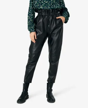 NANCYNN LEATHER TROUSERS