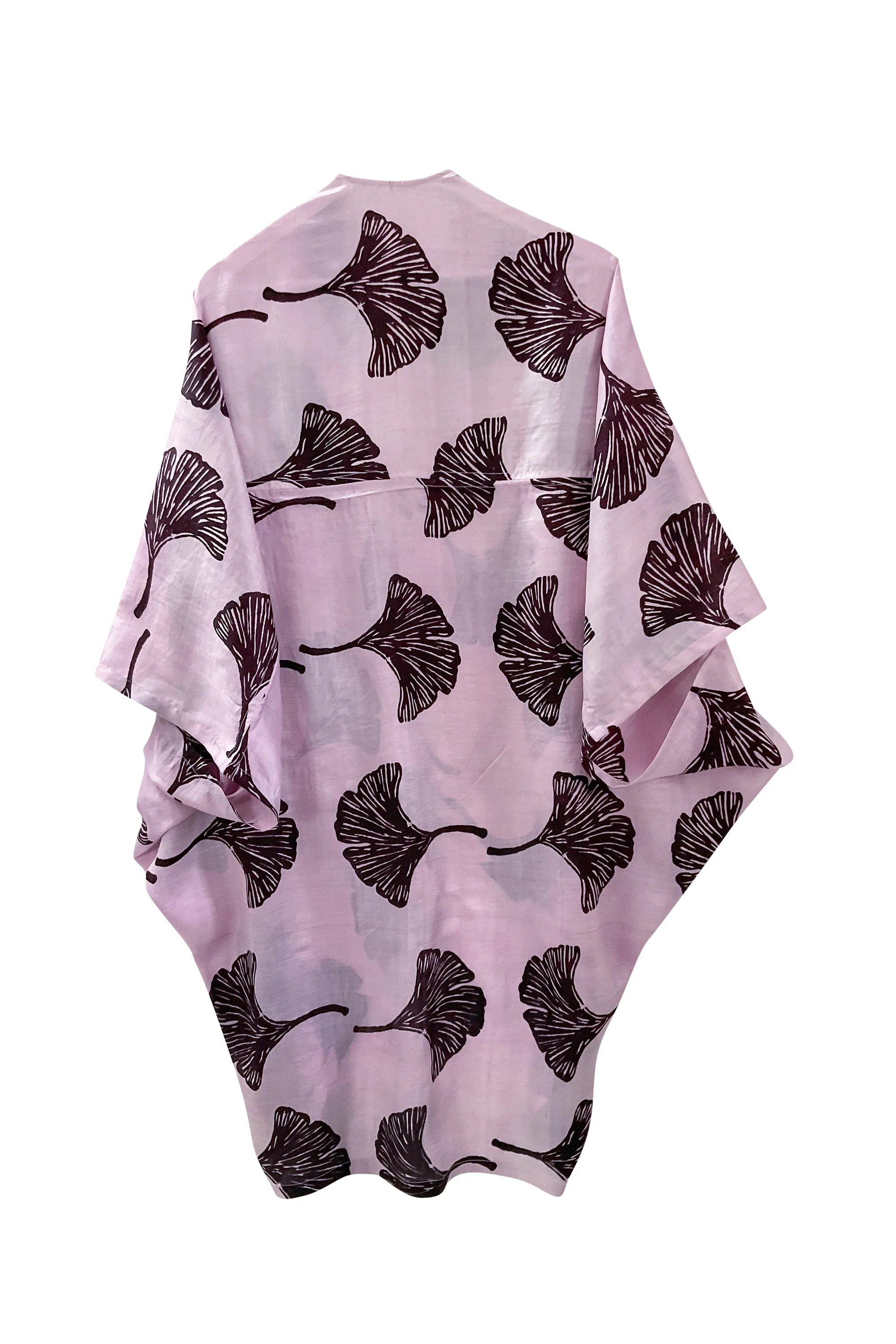NEW! Peace Silk Kimono Ginko