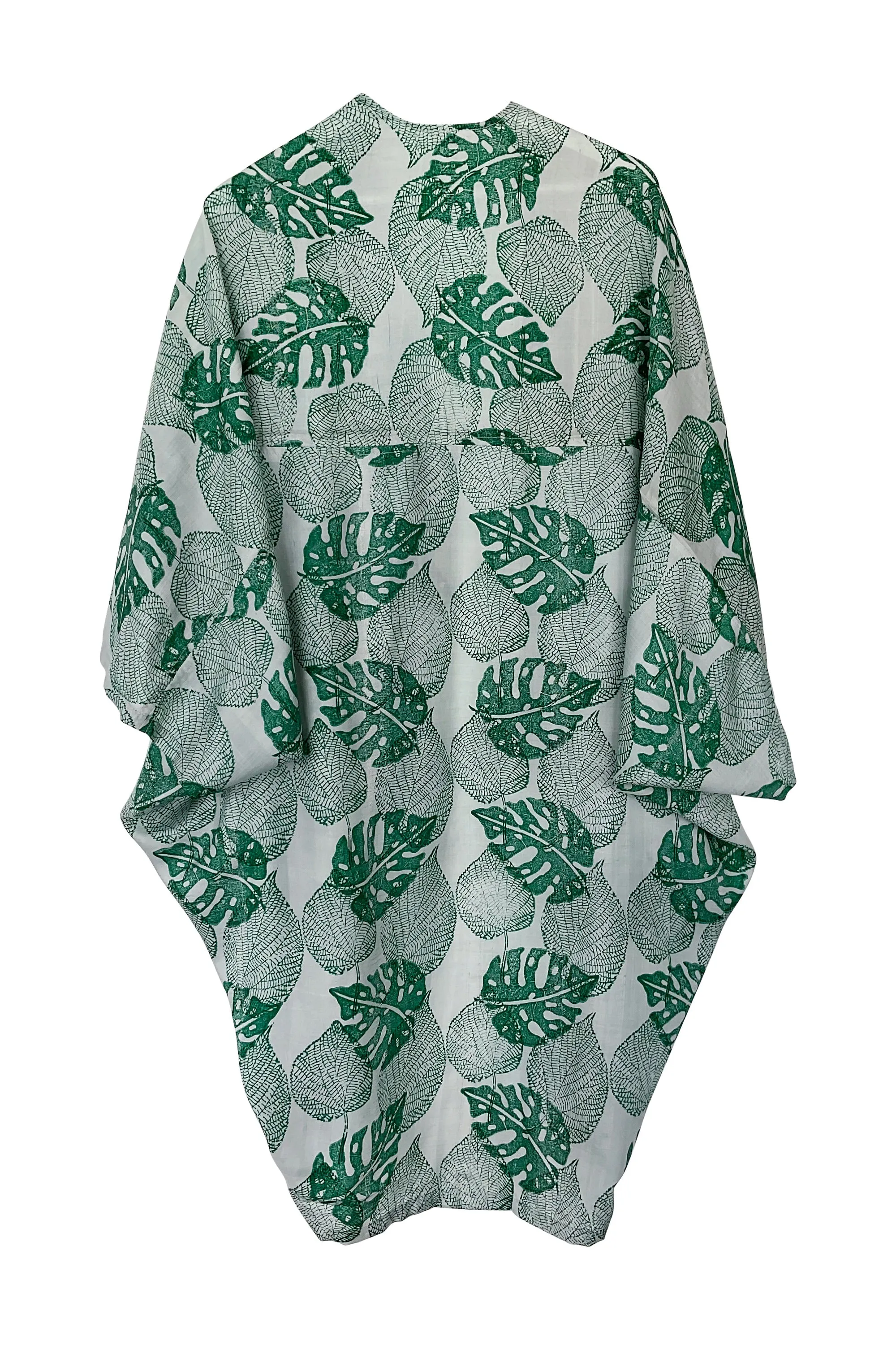 NEW! Peace Silk Kimono Monstera