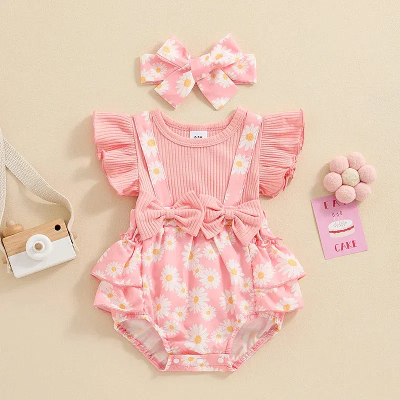 Newborn Ruffle  Romper