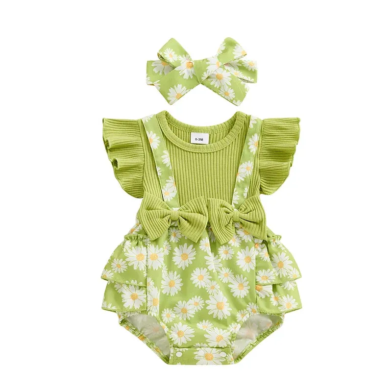 Newborn Ruffle  Romper