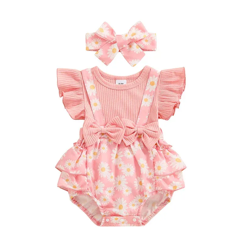 Newborn Ruffle  Romper