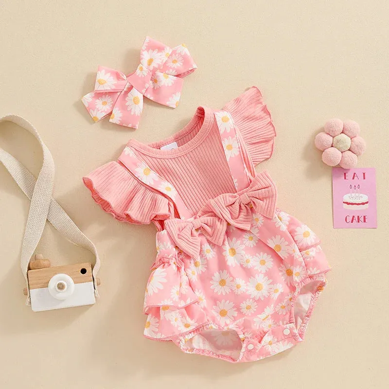 Newborn Ruffle  Romper