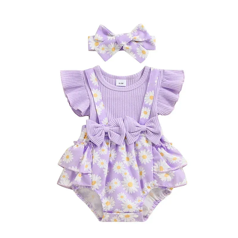 Newborn Ruffle  Romper