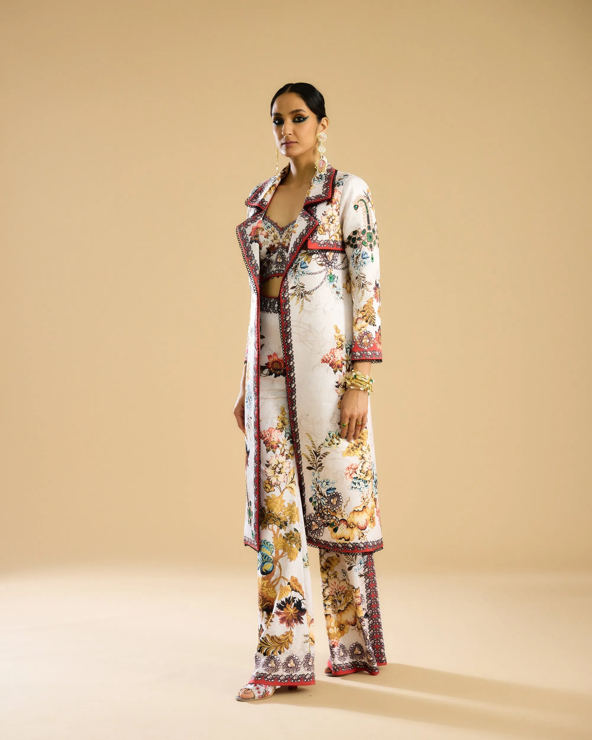 Nizam : Freya - Ivory/Red