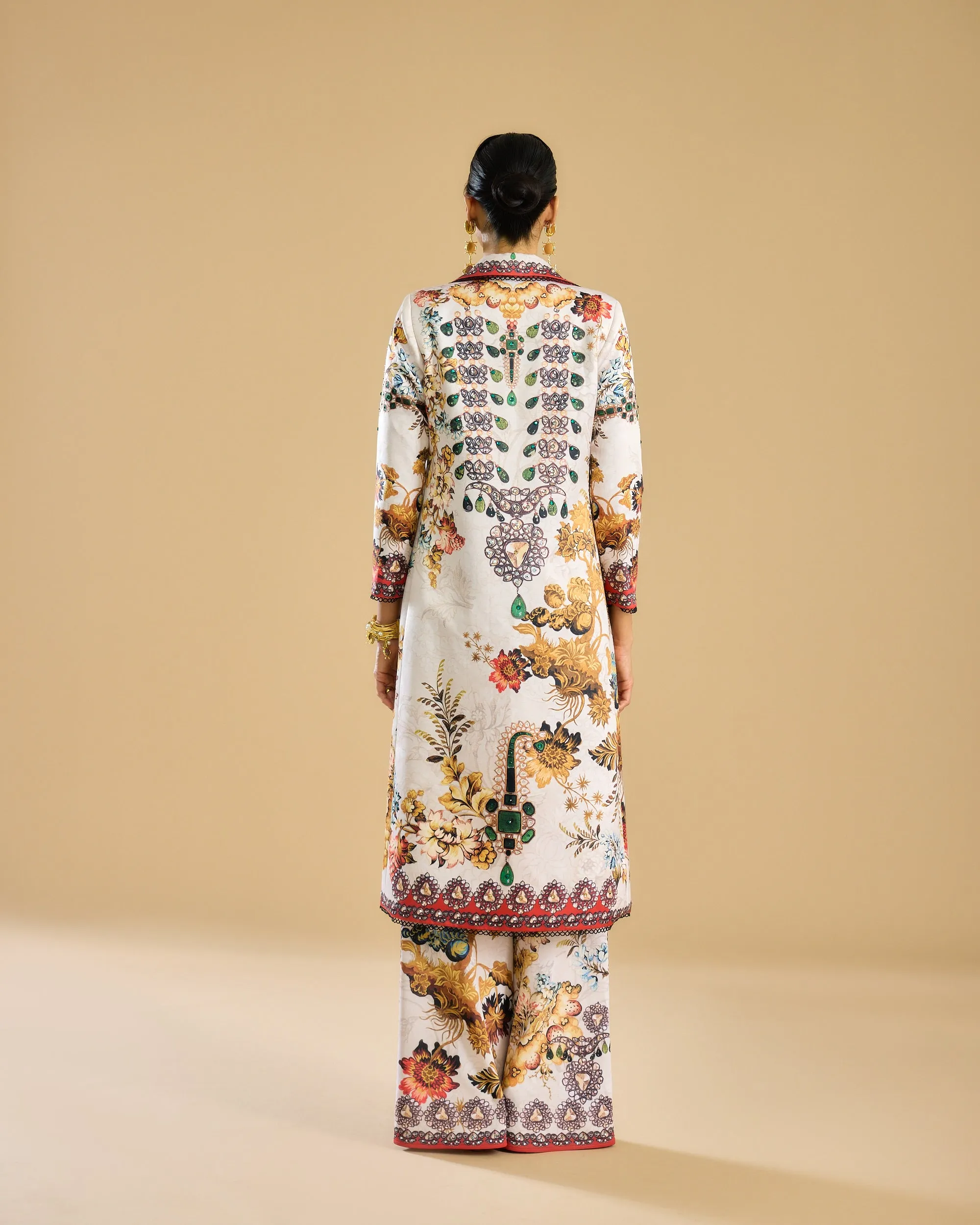 Nizam : Freya - Ivory/Red