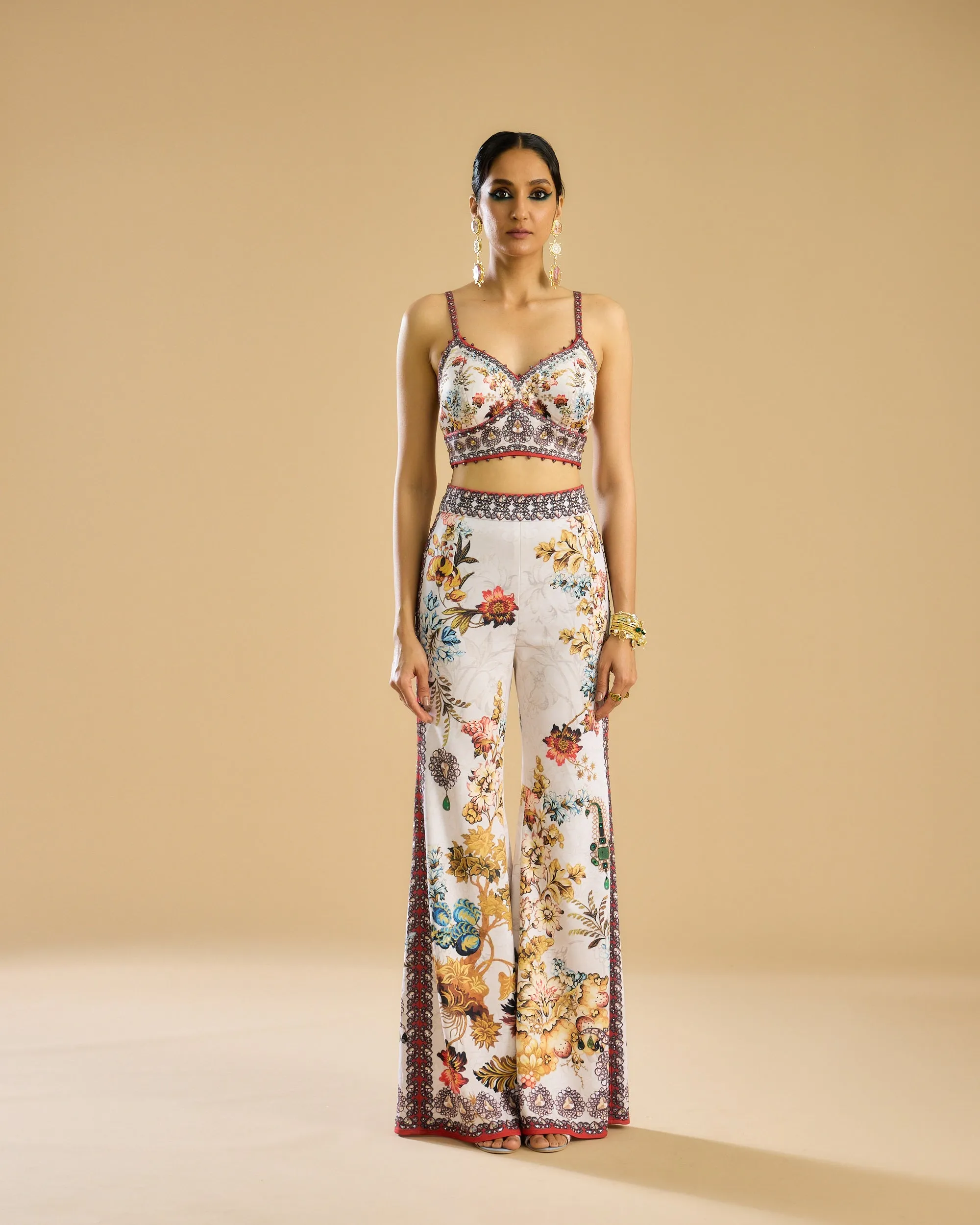 Nizam : Freya - Ivory/Red