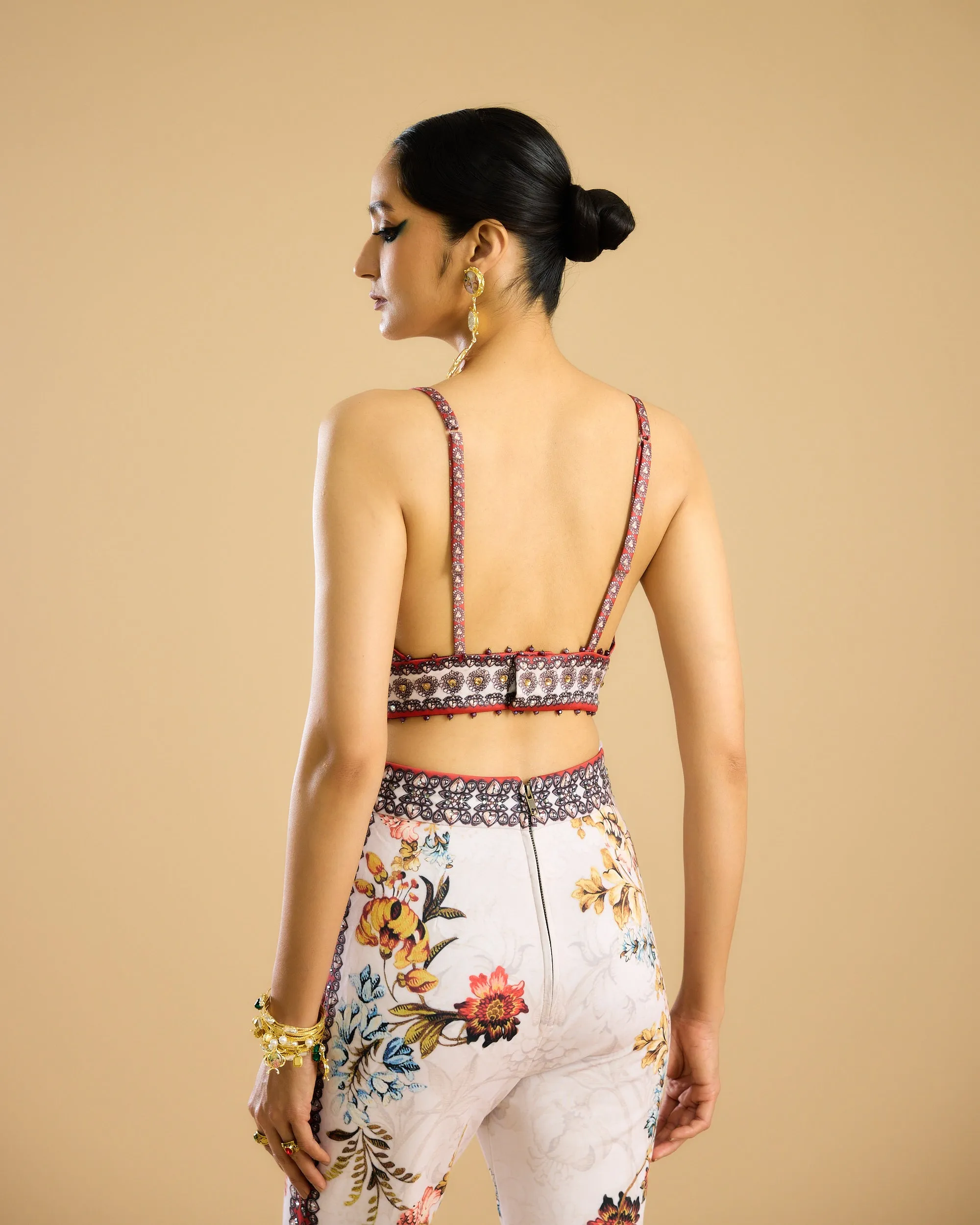 Nizam : Freya - Ivory/Red