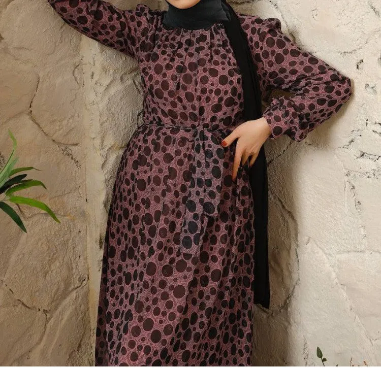 Nora Maxi Dress (Pink)