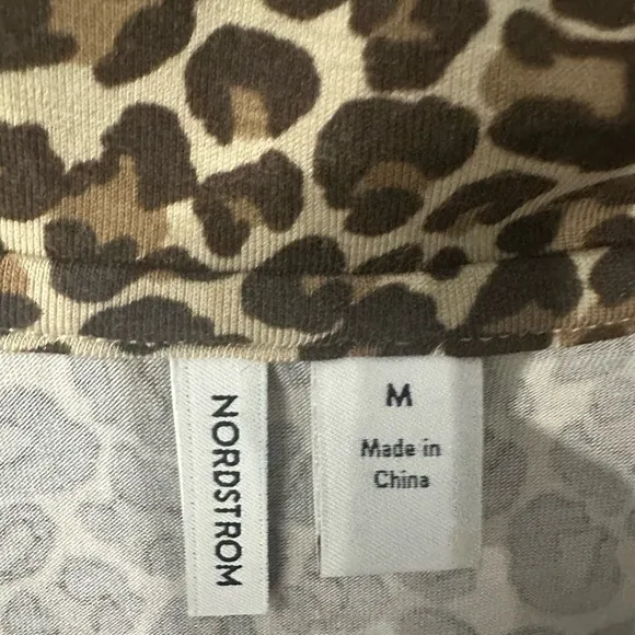 Nordstrom Short Pajamas, leopard spots