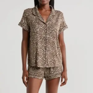 Nordstrom Short Pajamas, leopard spots