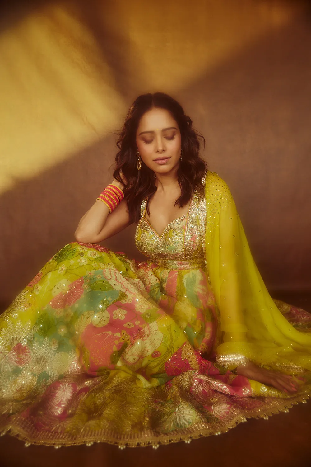 Nushrat Anarkali Set