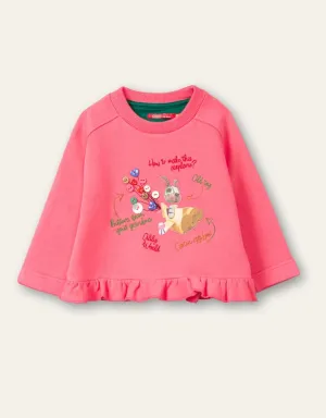 OILILY Hug Girls Pink Rabbit Sweater - CLEARANCE SALE