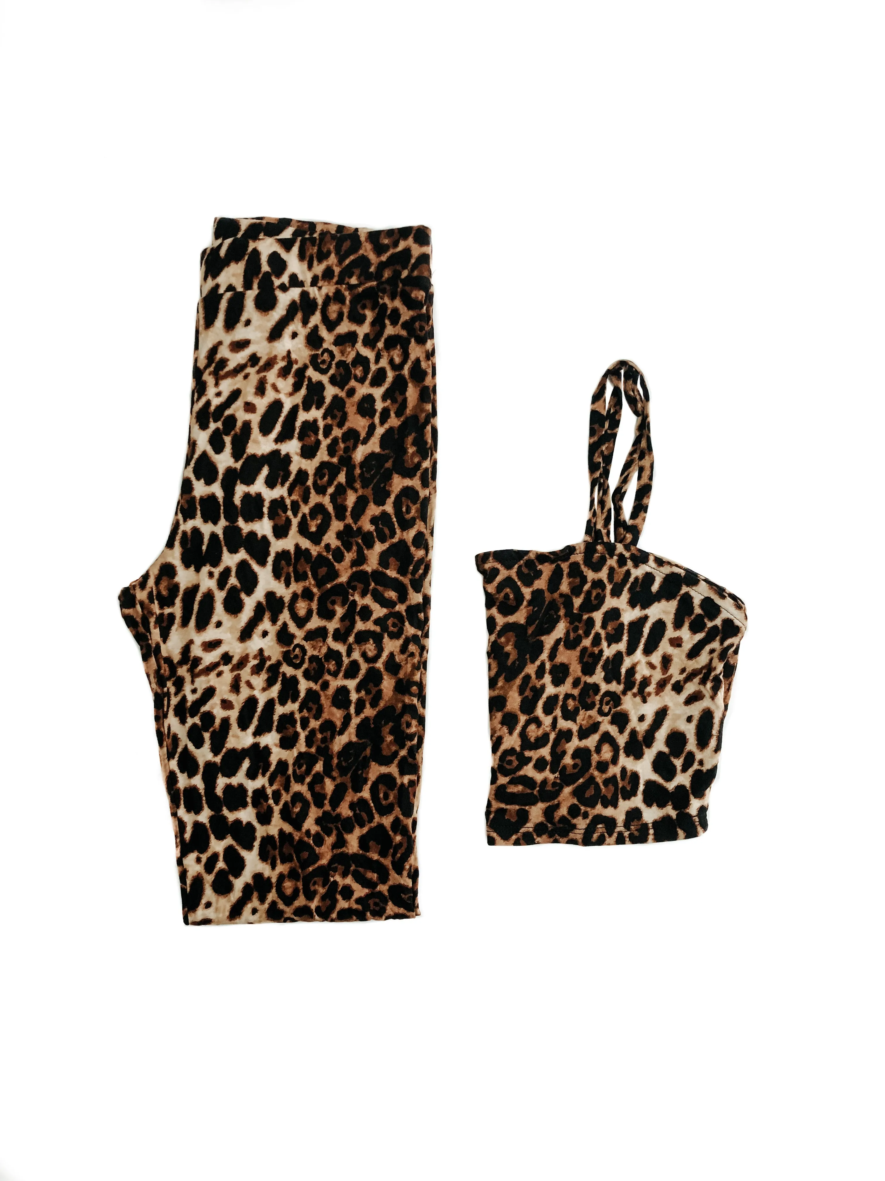 Olympia High-Waisted Leopard Leggings