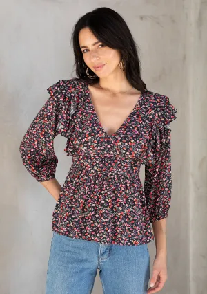 Open Road Peplum Top