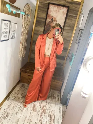 Orange Pants
