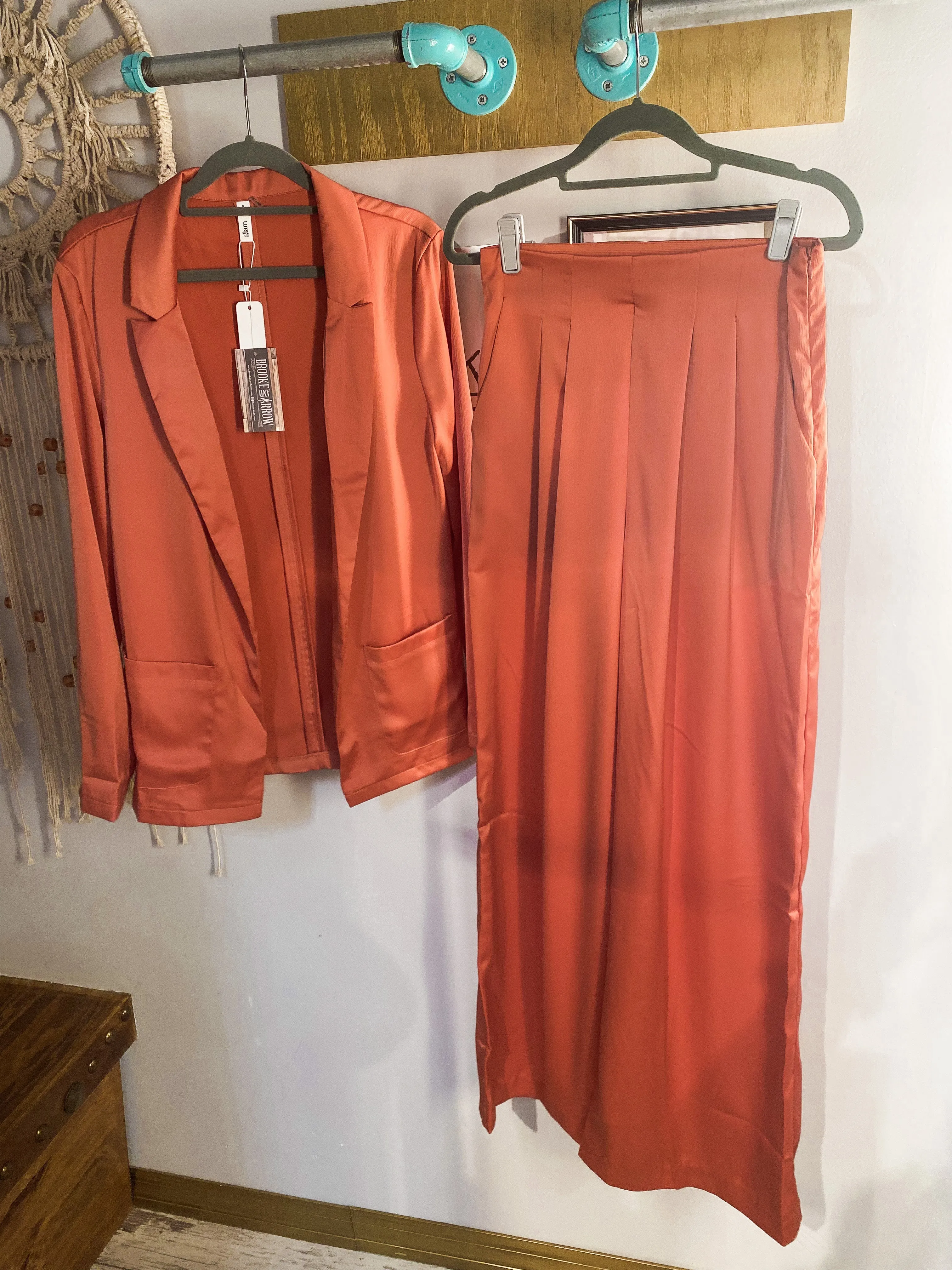 Orange Pants