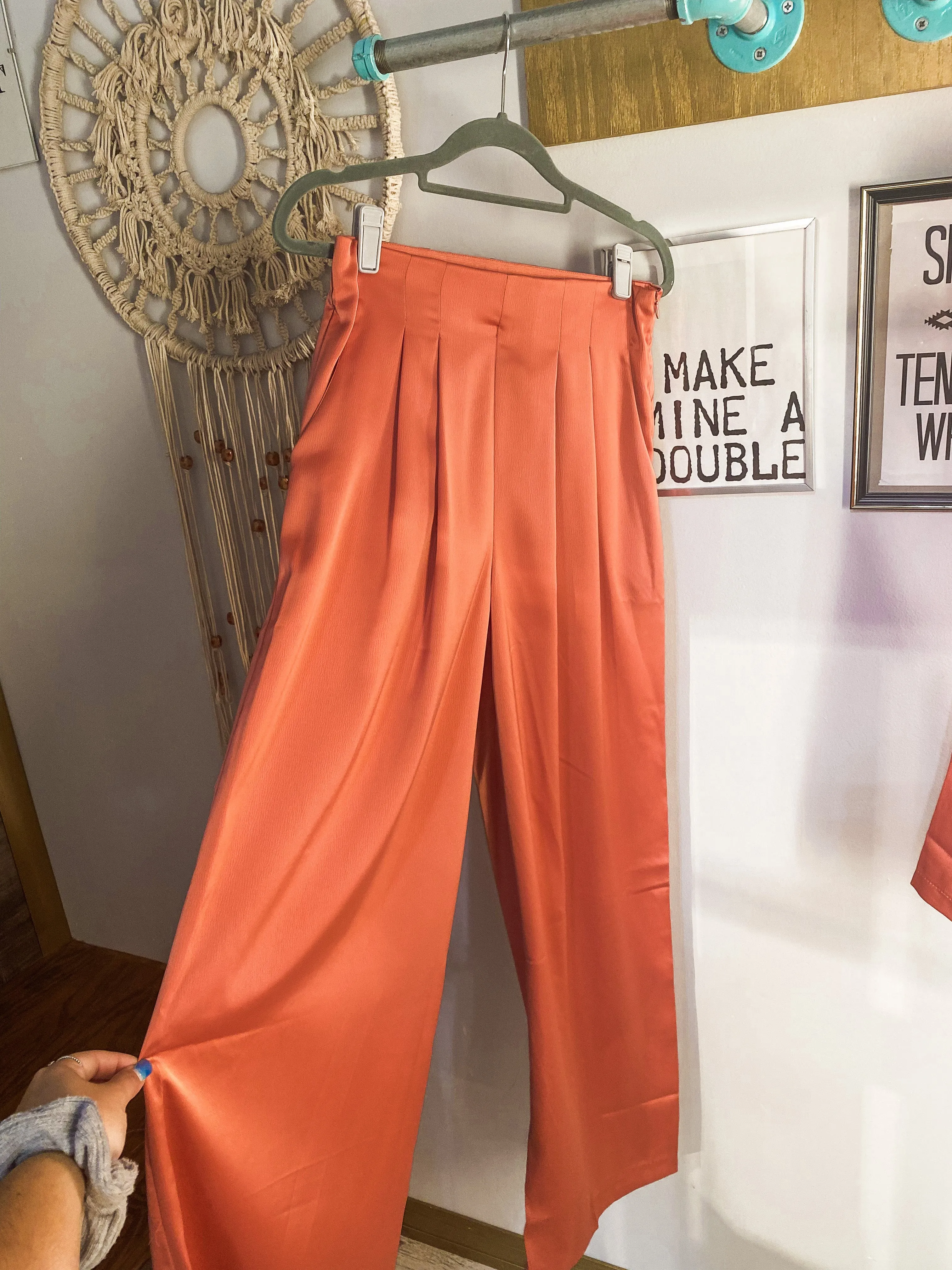 Orange Pants