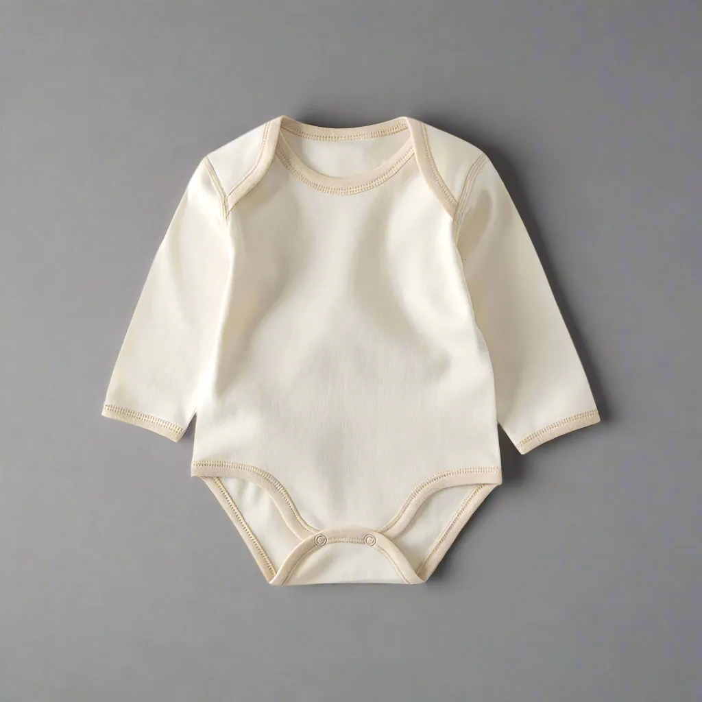 Organic Baby Rompers - Long-Sleeve Onesie