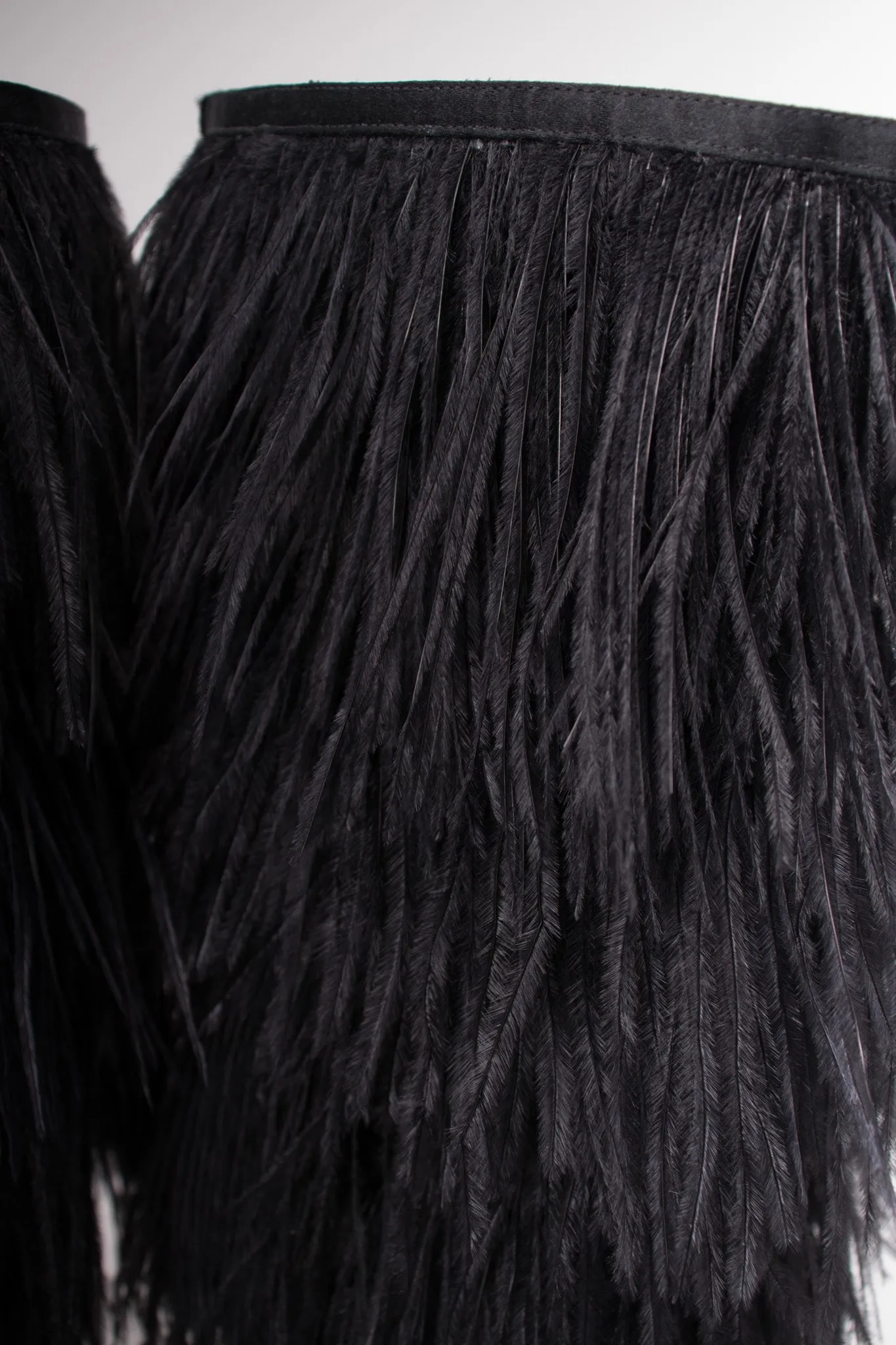 Ostrich Feather Boots