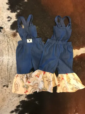 Overalls with bells