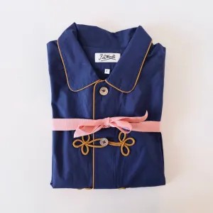P. Le Moult Hussar Pajama Set - Blue