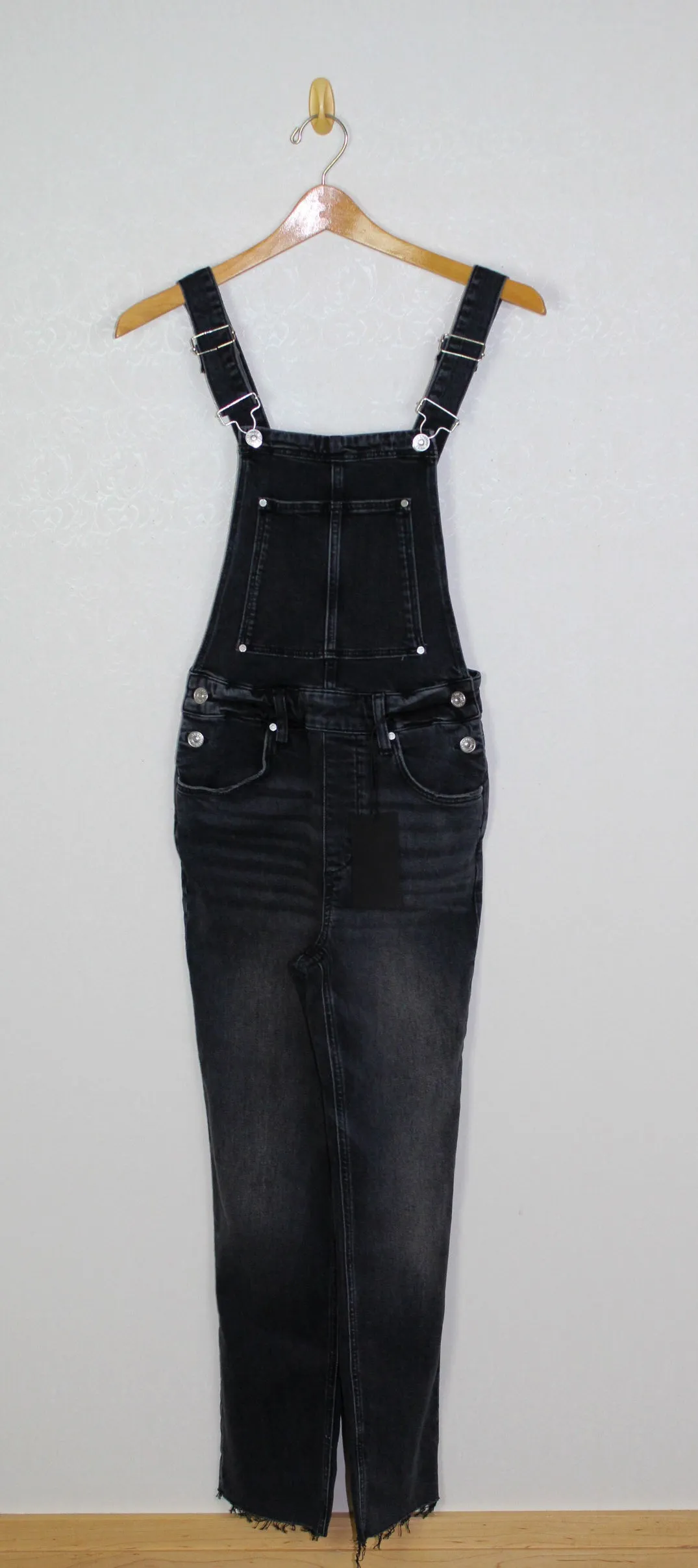 Paige Noella Overall Raw Hem