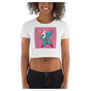 Pajama Dab Unicorn Crop Tee