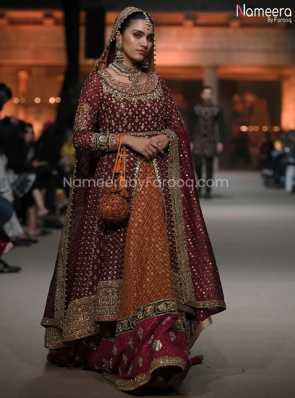 Pakistani Bridal Lehenga Online for Wedding 2021 #BR177