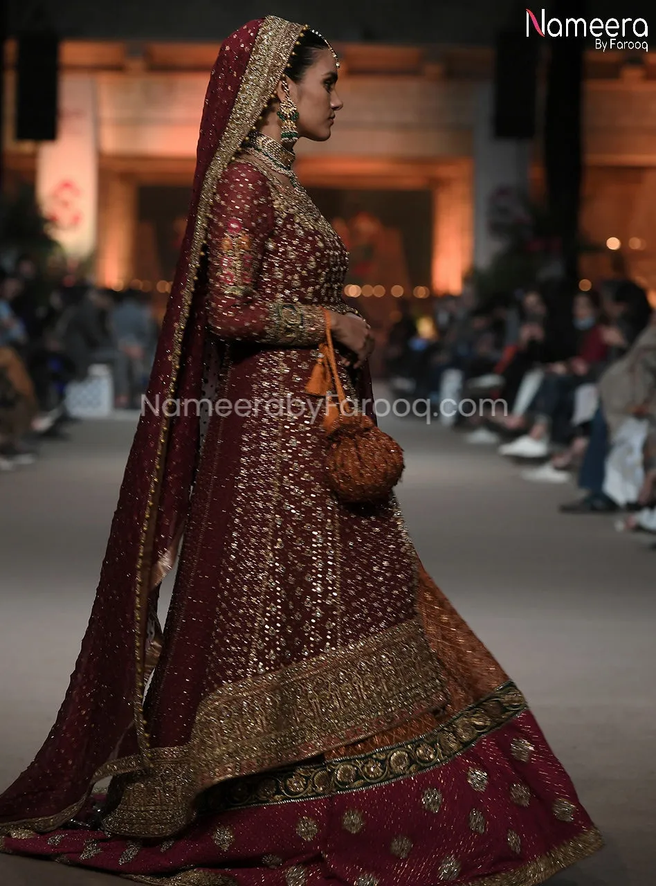 Pakistani Bridal Lehenga Online for Wedding 2021 #BR177