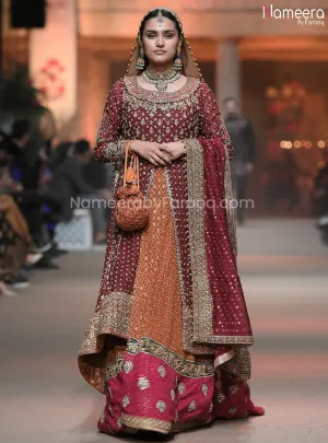 Pakistani Bridal Lehenga Online for Wedding 2021 #BR177