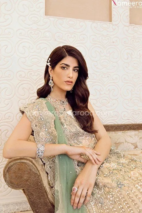 Pakistani Bridal Maxi Dress for Wedding Online #BB254