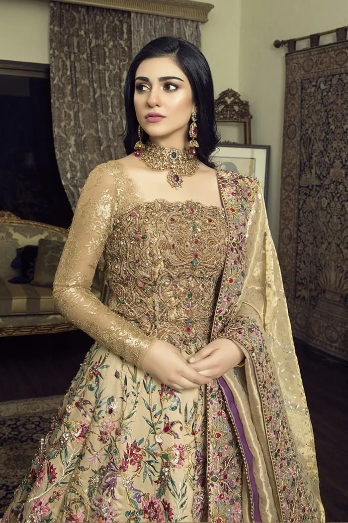 Pakistani Designer Bridal Long Maxi for Wedding #C2022