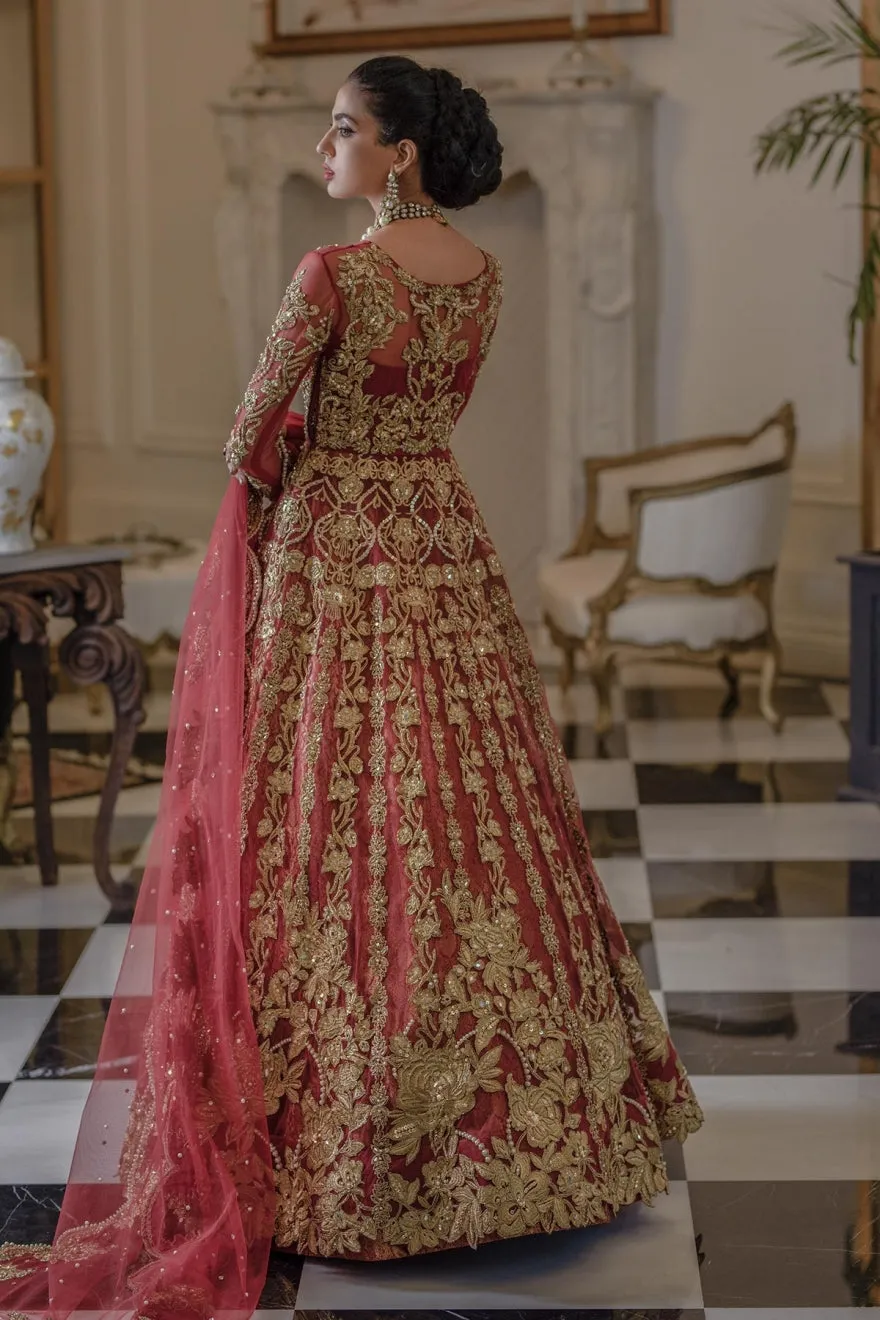 Pakistani Heavy Bridal Maxi for Wedding #C2092