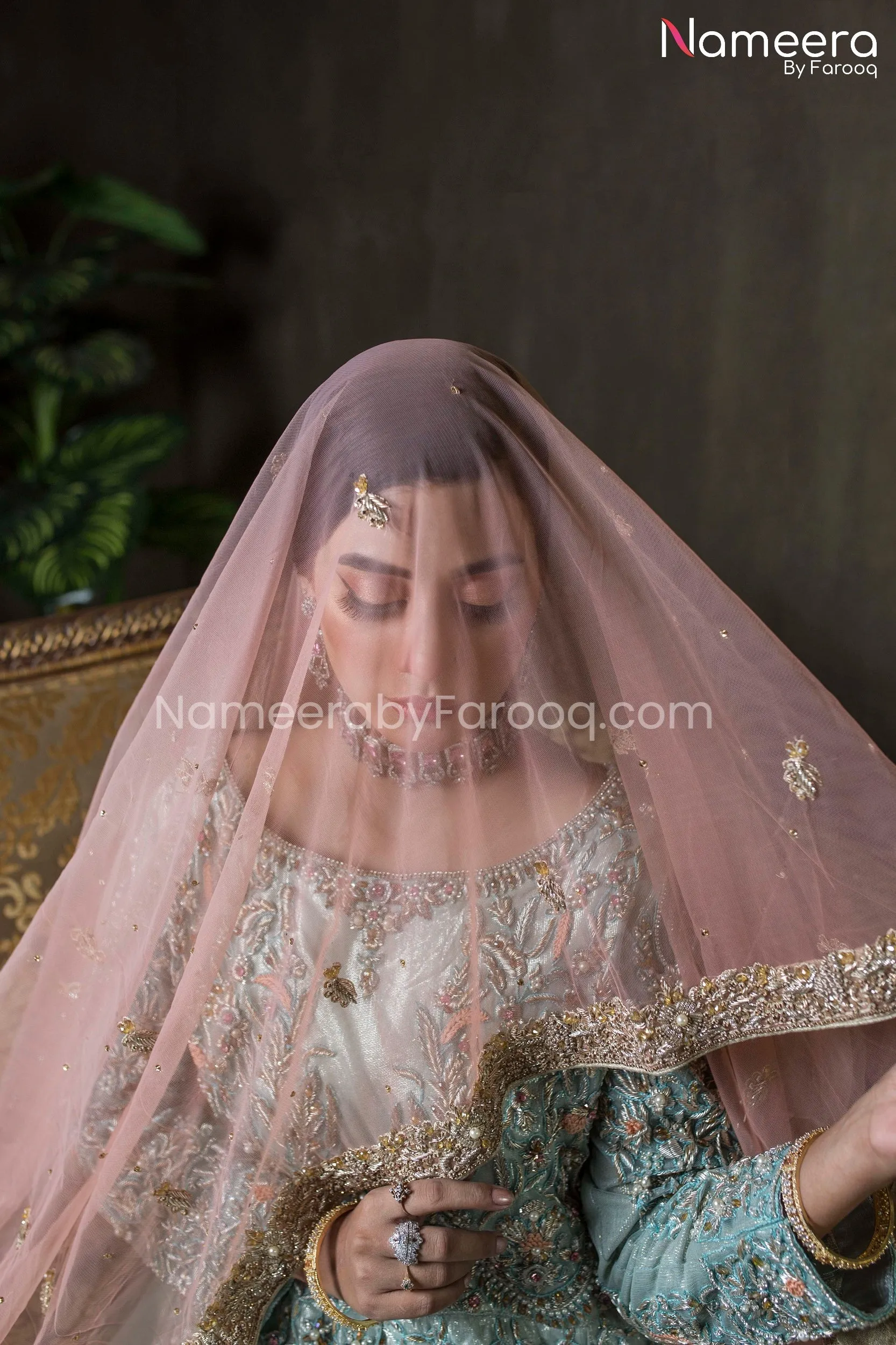 Pakistani Latest Bridal Maxi for Walima Online #BR149