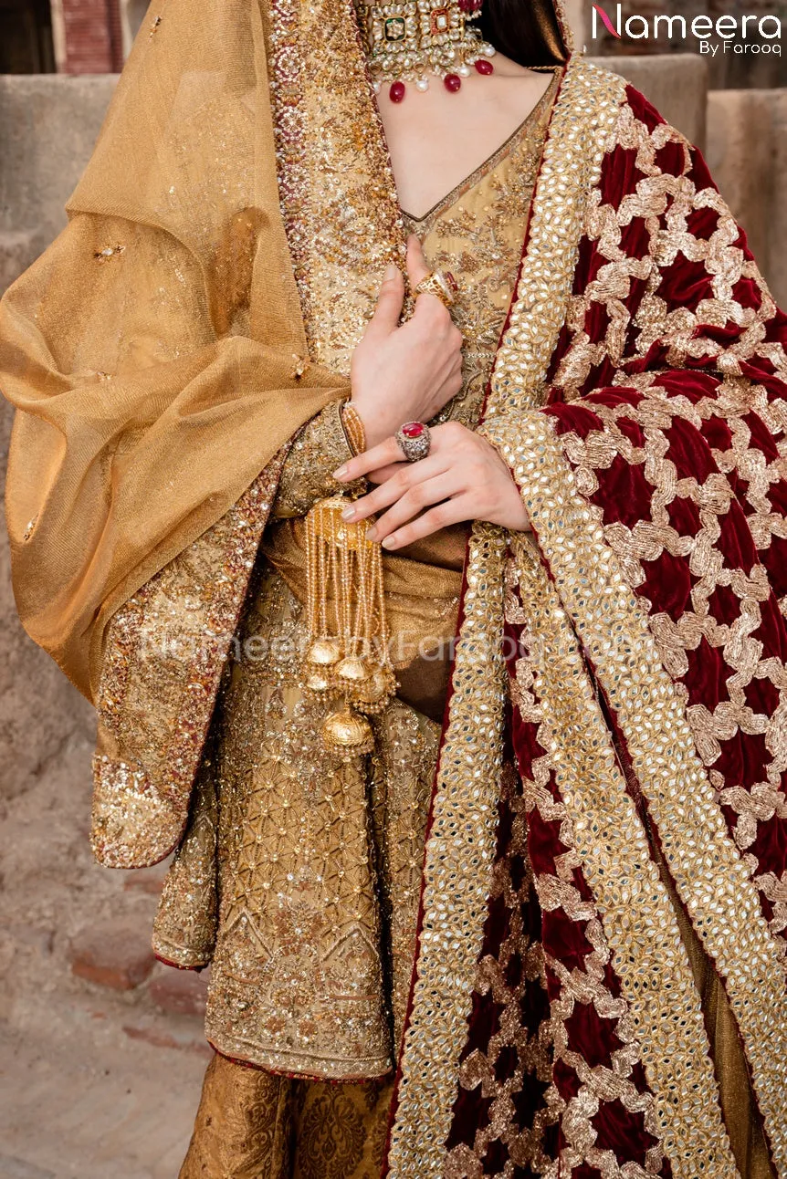 Pakistani Peplum Dress Ethnic with Sharara 2021 #BB289