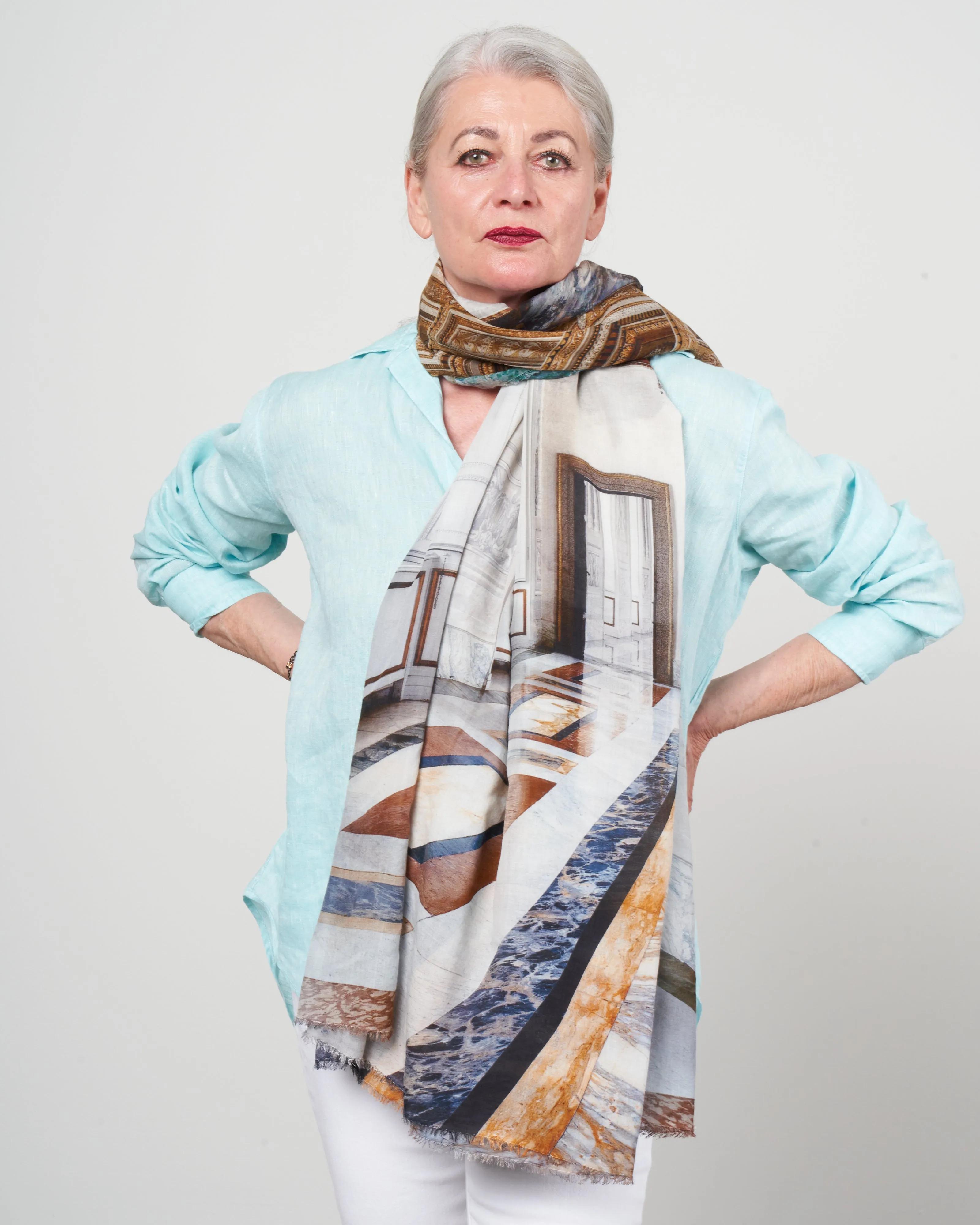 palazzo del quirinale scarf - 79740