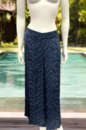 PALAZZO SILK MARTINI PANTS
