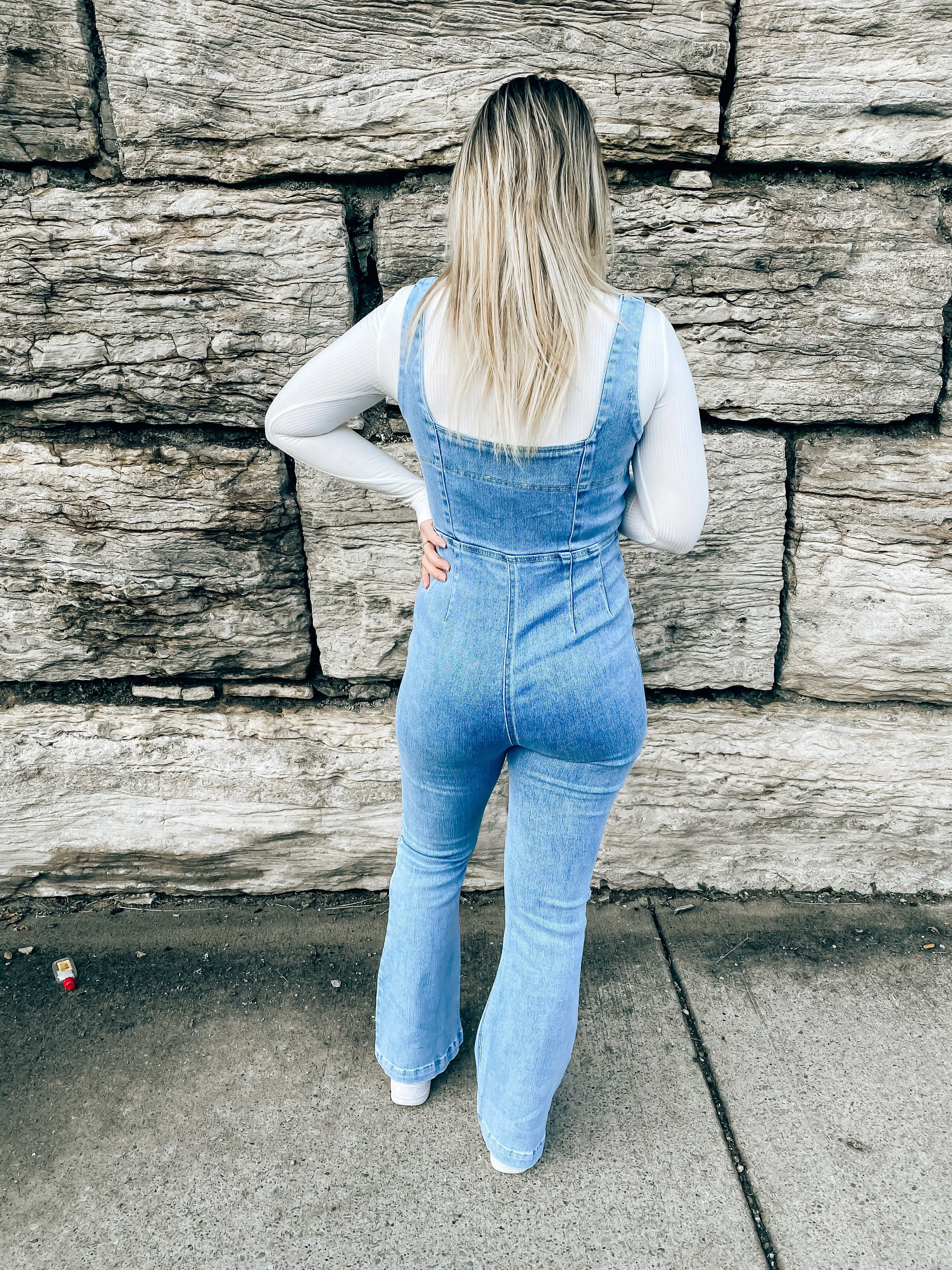 Parker Denim Jumpsuit