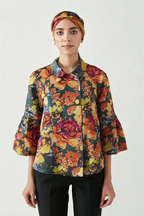 Payal Pratap   -   View with A Room  Paris Embellished Printed Jacket
