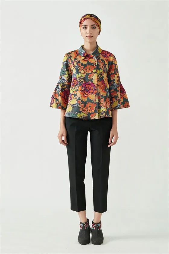 Payal Pratap   -   View with A Room  Paris Embellished Printed Jacket