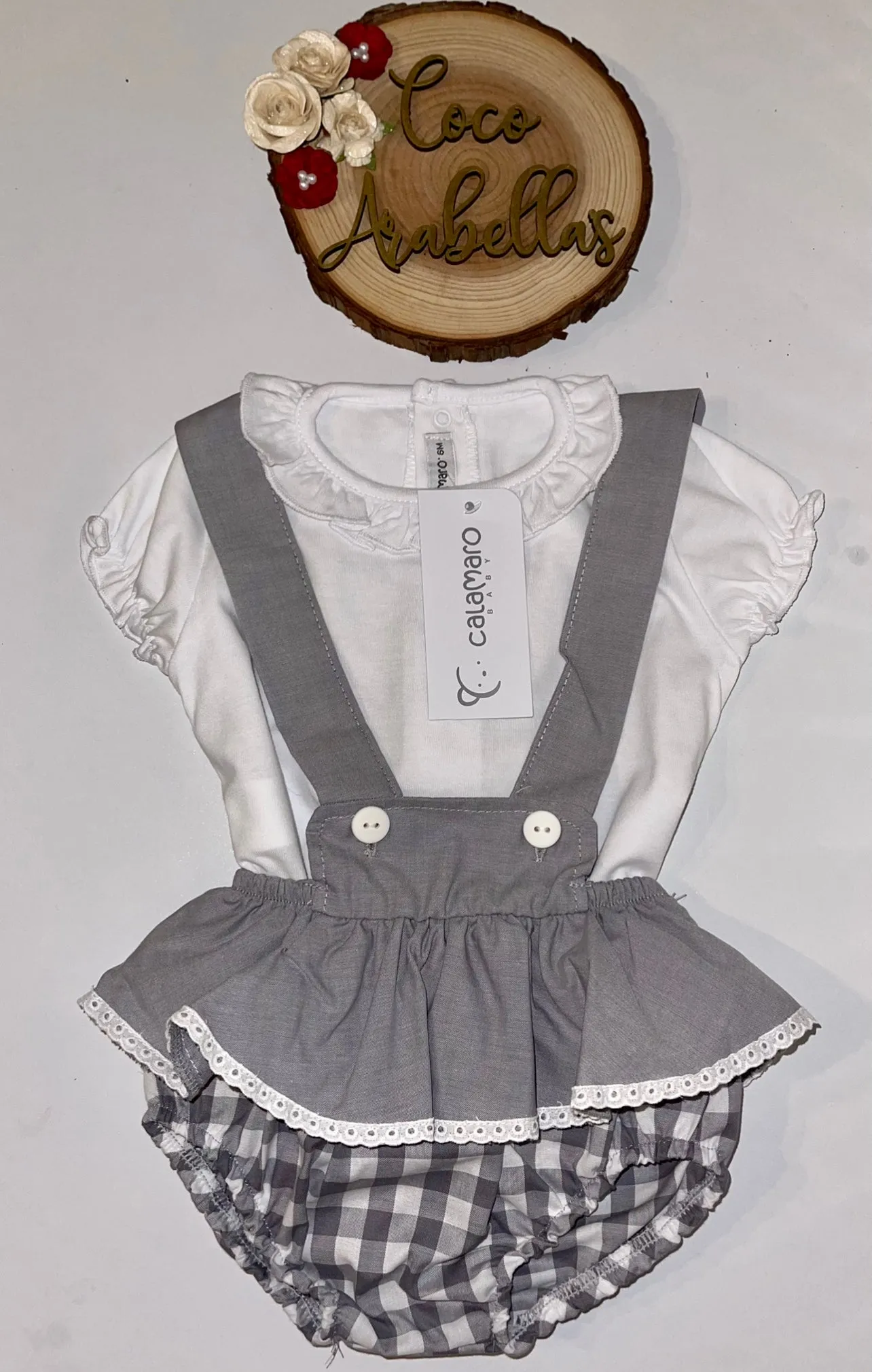 Peplum baby (Available with personalisation)